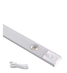 LÃ¡mpara Led Recargable 15W 30CM Plata